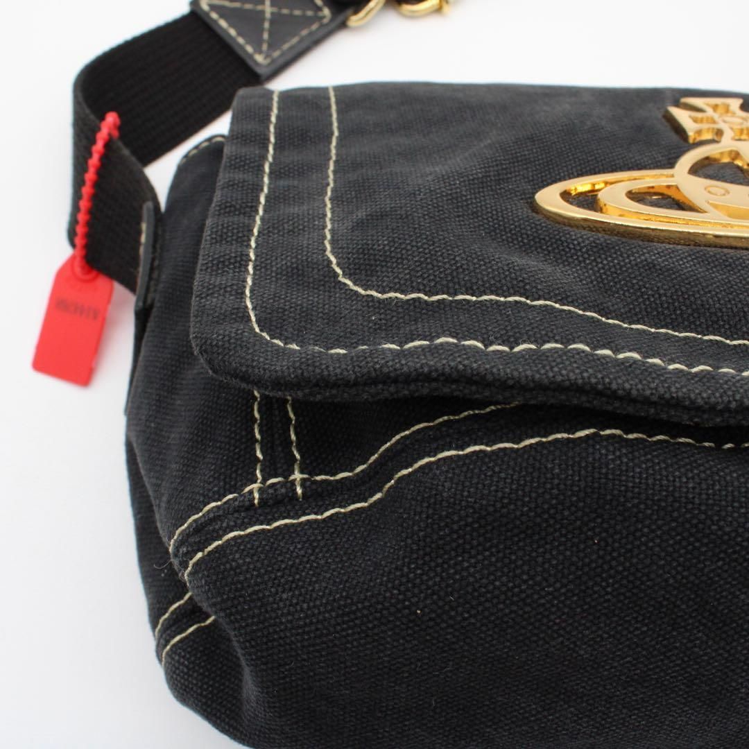 美品】Vivienne Westwood フラップ デニム ショルダーバッグ - メルカリ