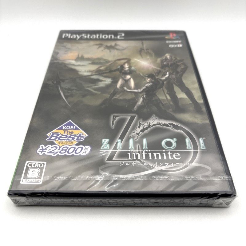 新品未開封 PS2 ジルオール インフィニットKOEI The Best Zill O'll