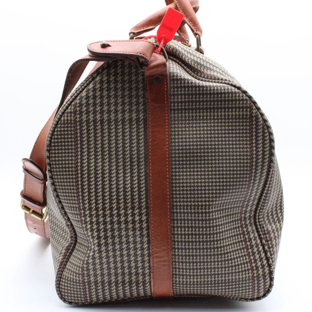 良品】ポロラルフローレン 千鳥格子 ボストンバッグ 2way ヴィンテージ