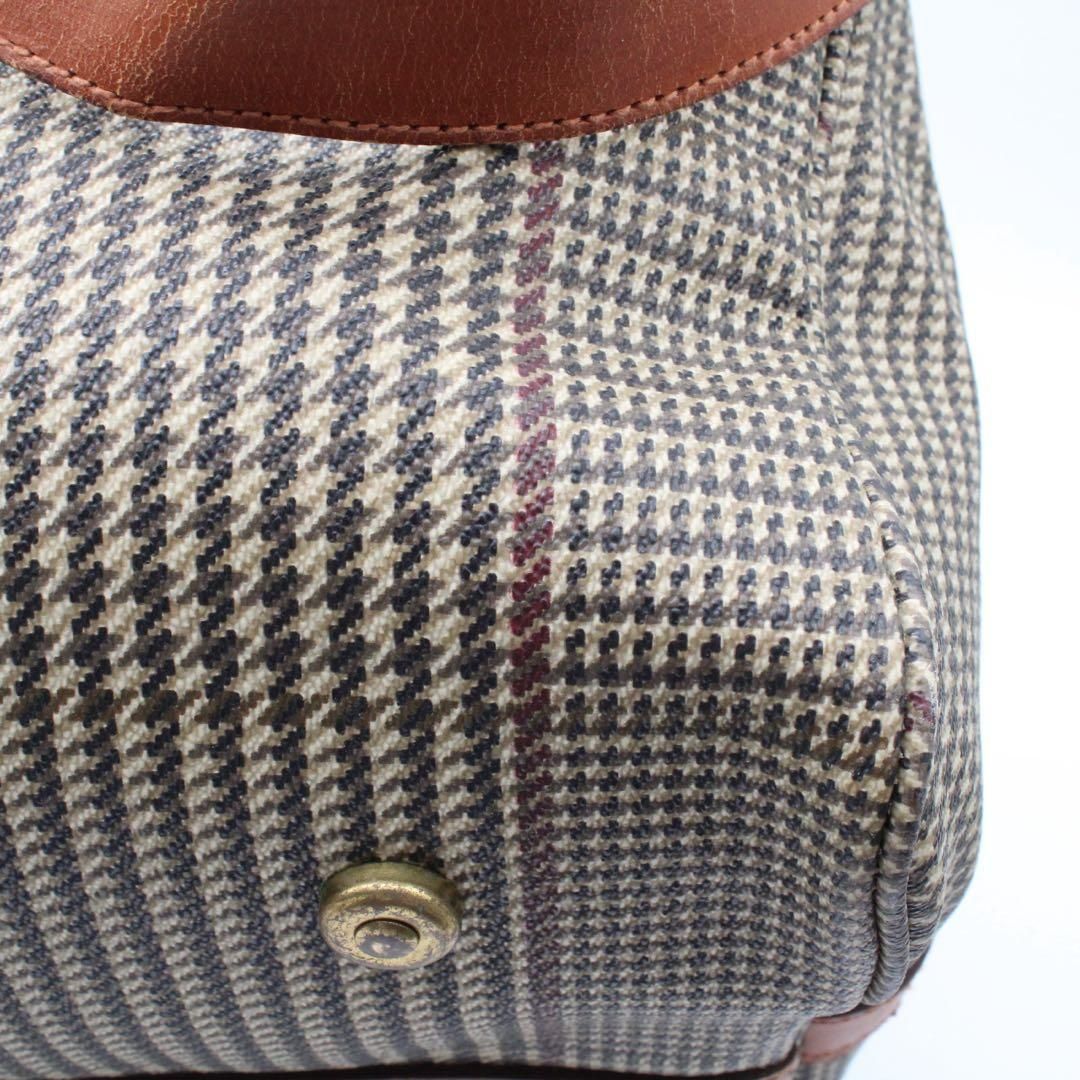 良品】ポロラルフローレン 千鳥格子 ボストンバッグ 2way ヴィンテージ