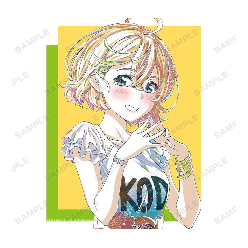 TVアニメ『彼女、お借りします』 七海麻美 Ani Art 第2弾 キャンバス