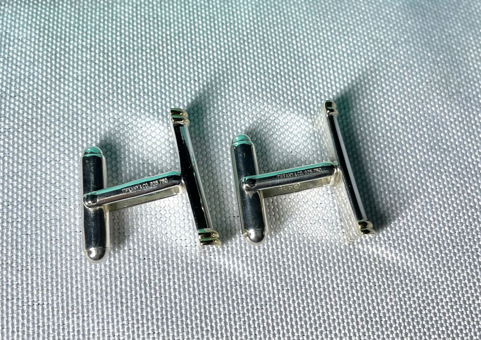 Tiffany ティファニー 18Kゴールド & スターリングシルバー AU750