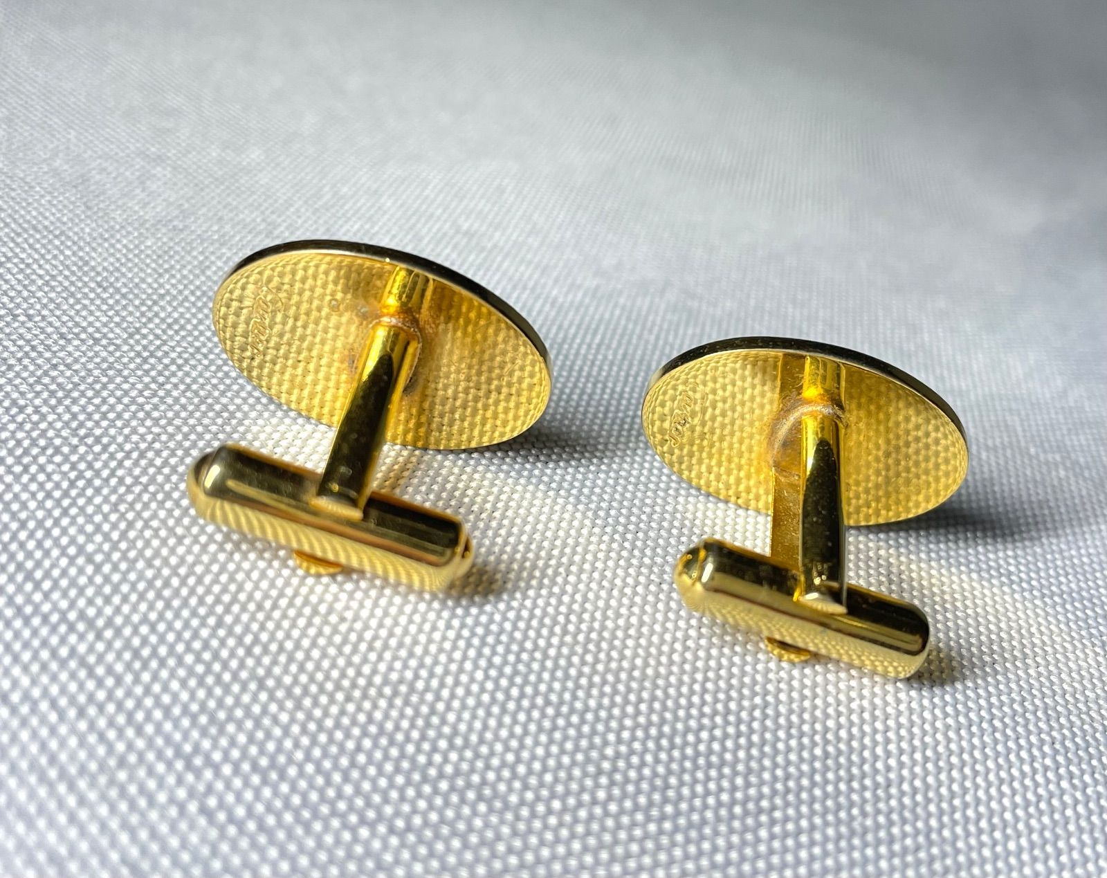 Cartier カルティエ ダブルC ロゴ ブラック＆ゴールド ヴィンテージ