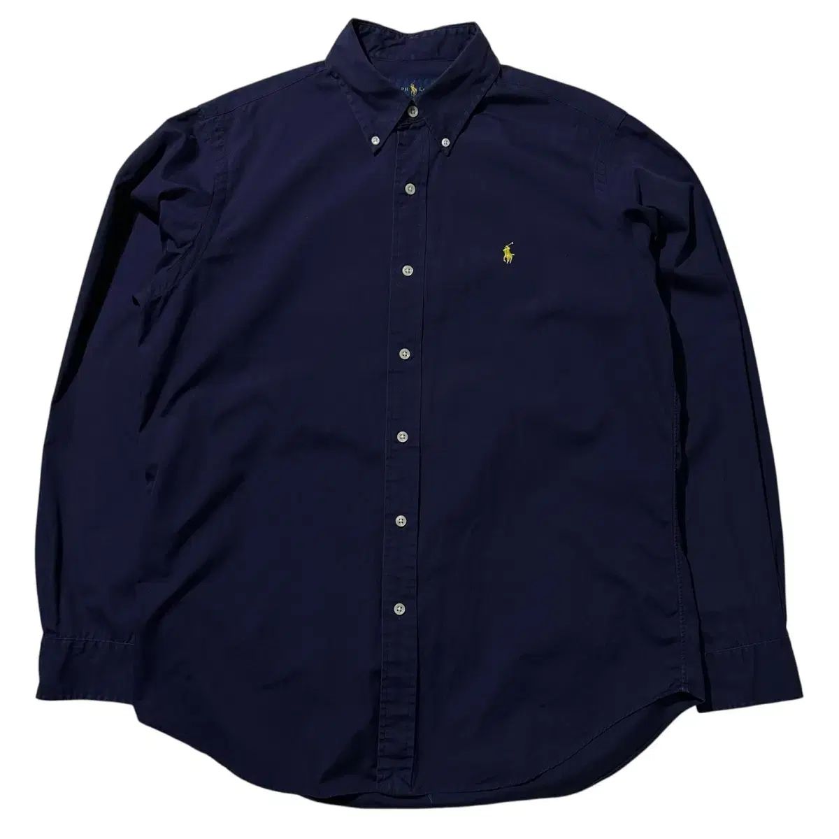 M-L ポロラルフローレン シャツ ネイビー