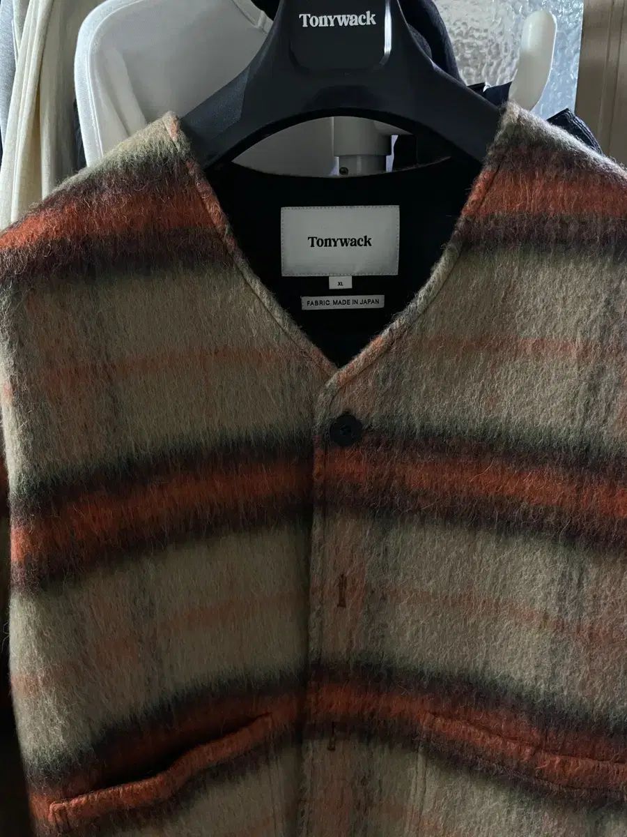 トニーウェック モヘア ウール カーディガン