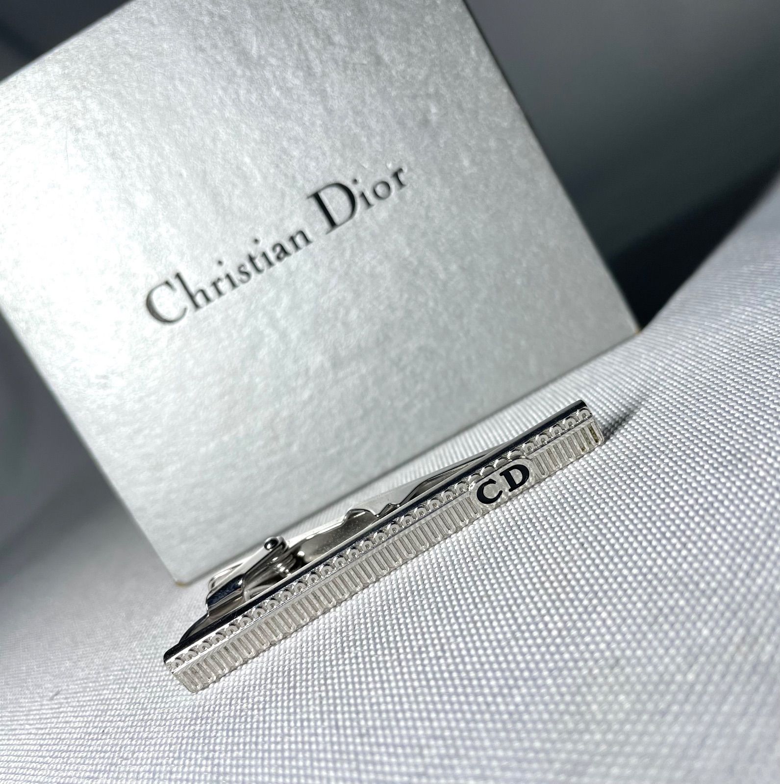 美品 希少 Dior Homme ディオールオム CD イニシャルブラックロゴ