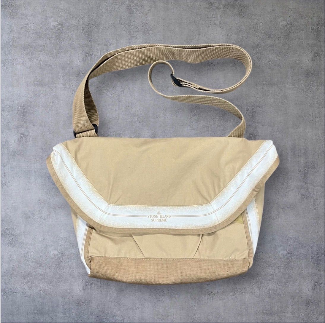 2022SS Supreme / Stone Island Stripe Messenger Bag シュプリーム