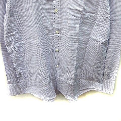 ポールスミス PAUL SMITH シャツ 総柄 長袖 XL 紫 パープル /YI - メルカリ