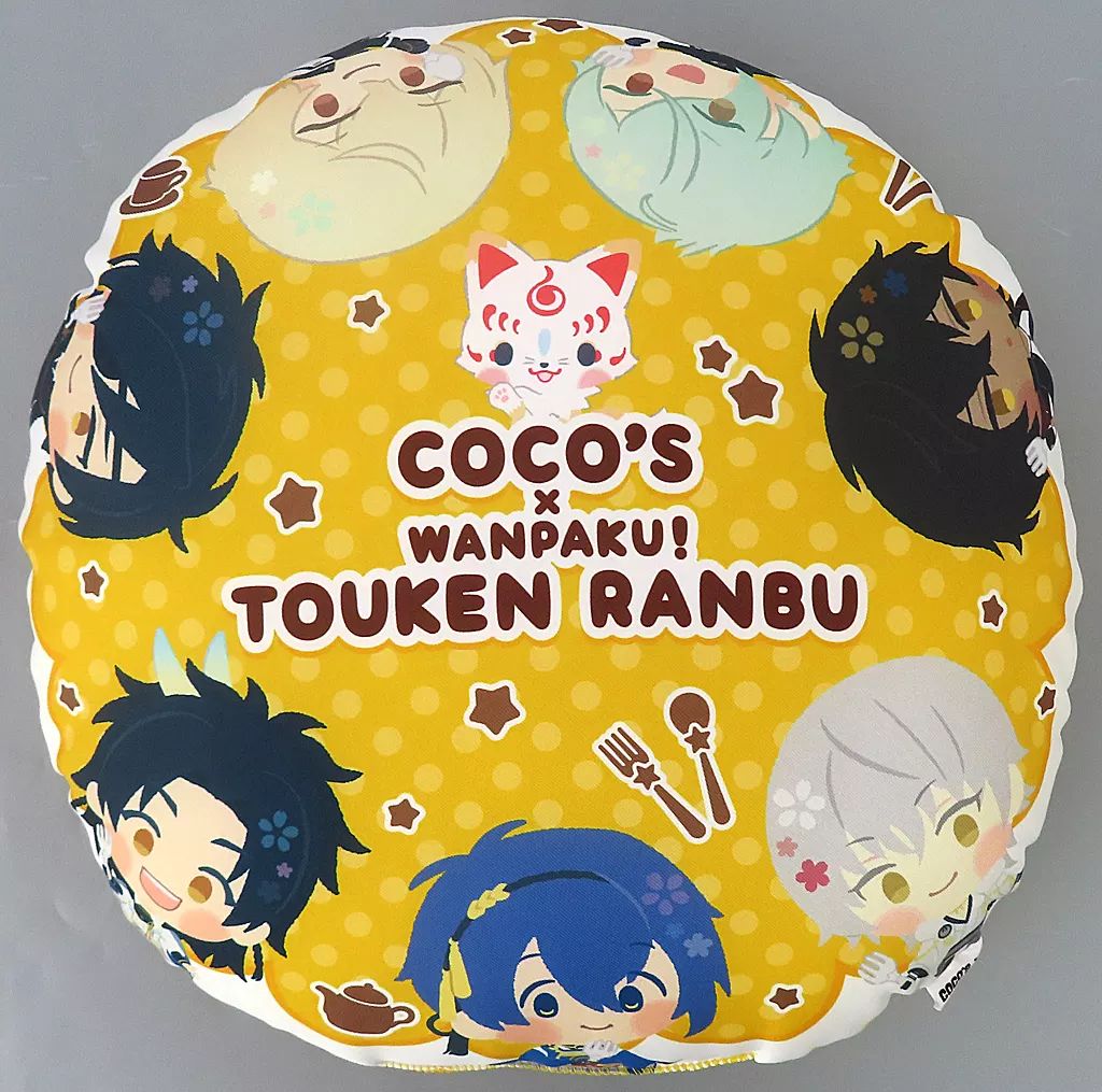 中古】クッション・本体 集合 ココスオリジナルラウンドクッション