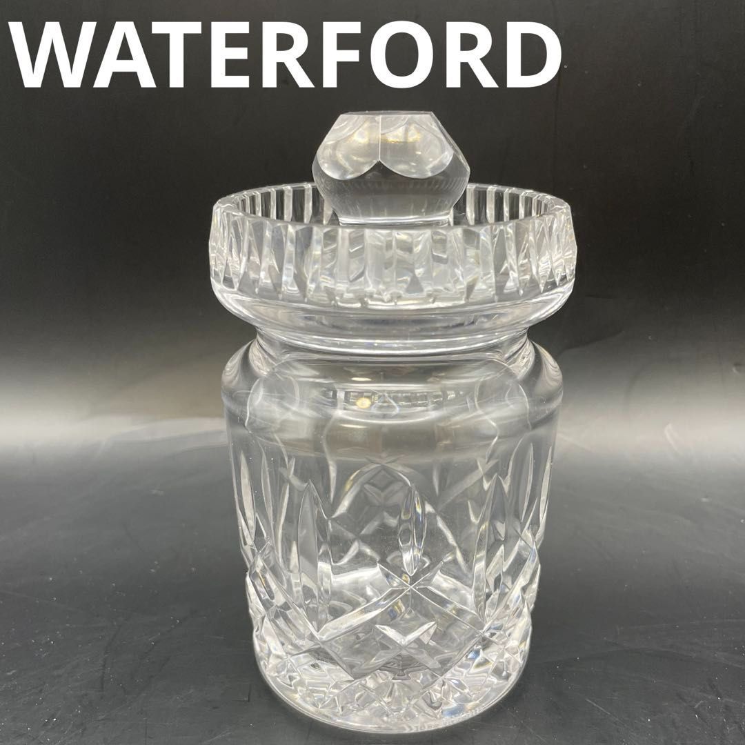 WATERFORD ビスケットバレル クリスタル クッキー キャンディージャー CRYSTAL ウォーターフォード Lismore リズモア biscuit barrel 小物入れ ガラス容器