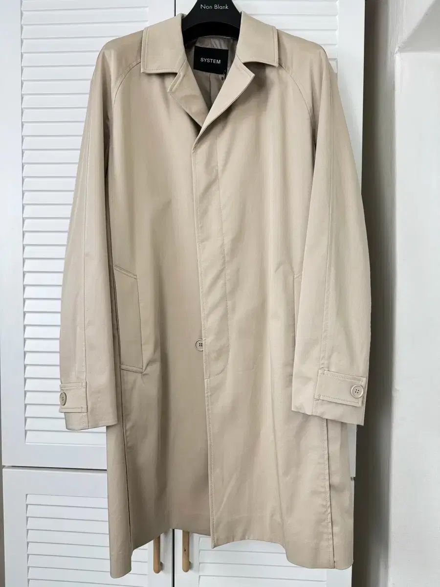 The SYSTEM homme ベージュ コート 23 fw