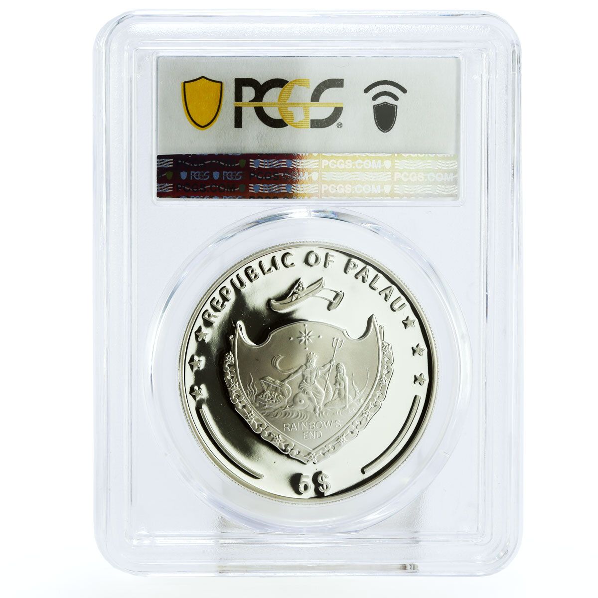 パラオ 5ドル ワールド・オブ・ワンダーズ 清水寺 PR70 PCGS 銀貨 2010