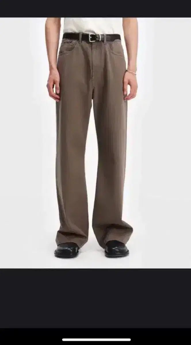 ベルリエ トゥルーワイド ウォッシュド カーキ 30 32