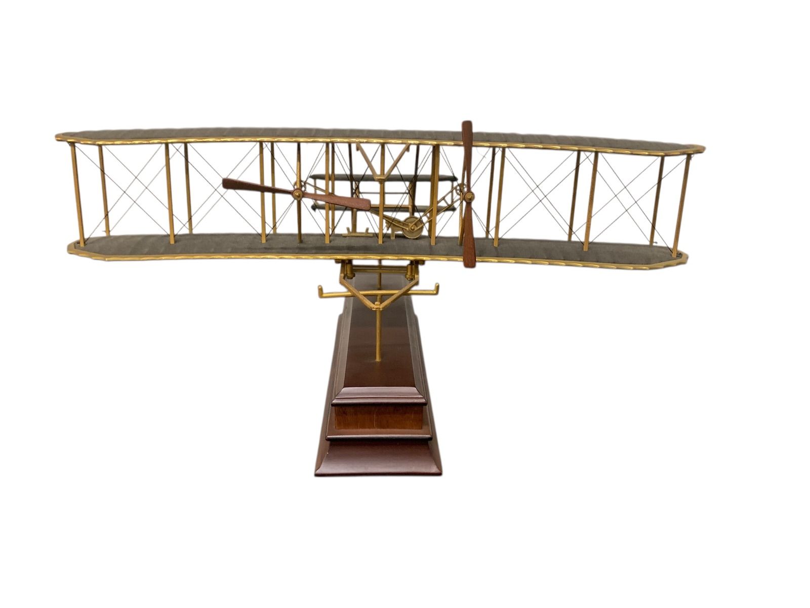 ライトフライヤー 模型 The Wright Flyer 飛行機模型 木製台座 航空歴史 インテリア