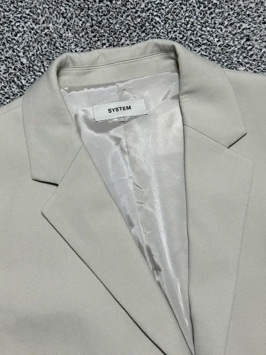 SYSTEM homme 2025 メンズ100 32 スーツ セット ベージュ