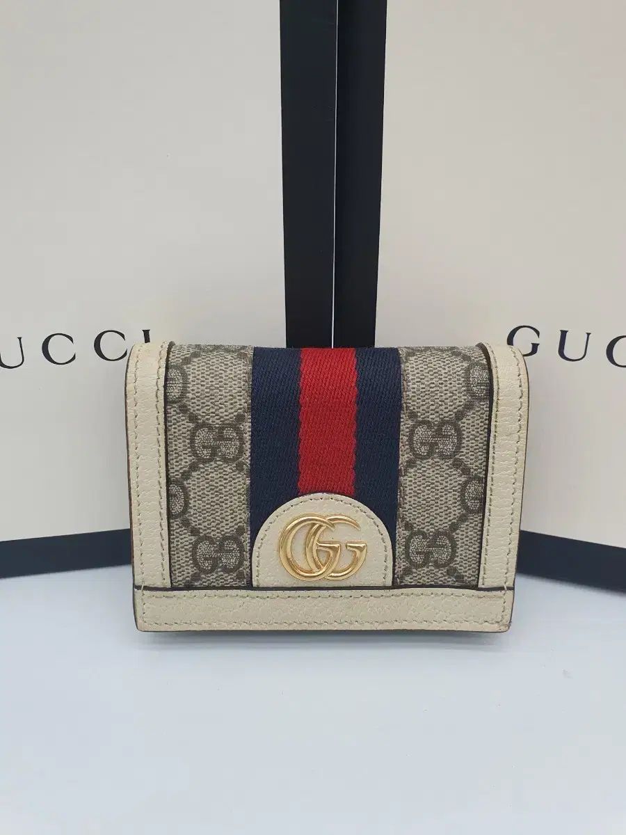 グッチ オフィディア 二つ折り財布 523155