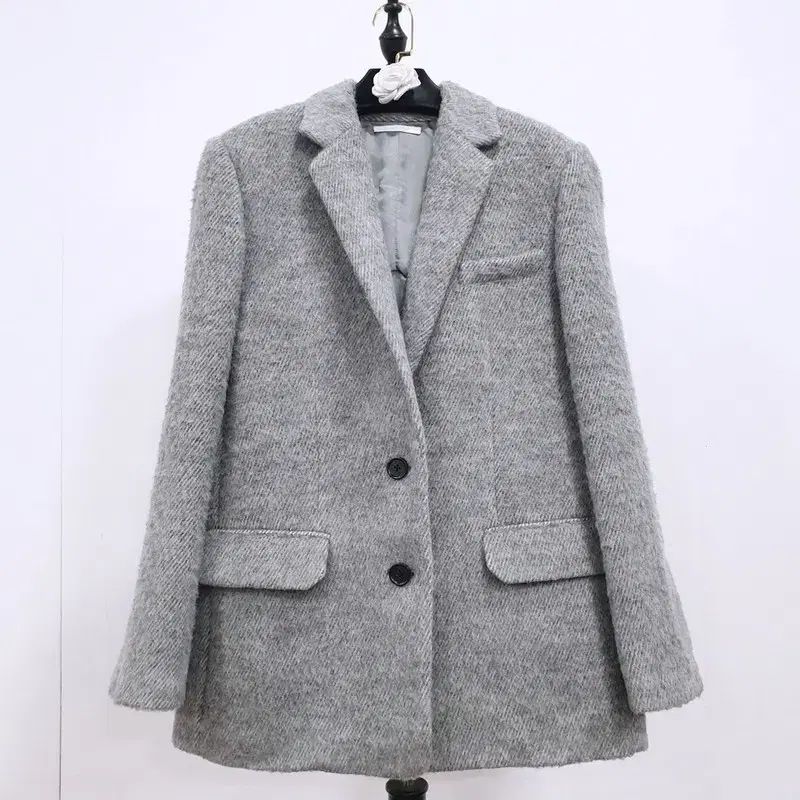 ヘルムート ラング オーバーサイズ ウール ブレーザー