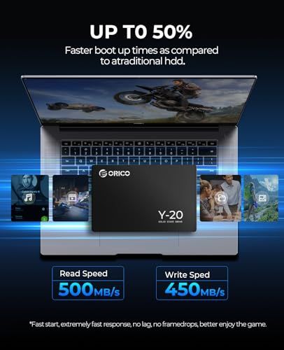 ORICO Y 20 4 TB 内蔵型SSD 2.5インチ 7 mm 3 D NAND採用 SATAIII 6 Gb s 最大読込 500 MB R W 450 PS 内蔵SSD 高耐久 メーカー 3年保証p