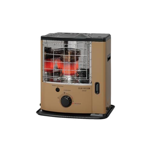 トヨトミ 反射形 石油ストーブGEAR MISSION RS GE 23 T コヨーテ色 コンクリート 8畳 木造 6畳p