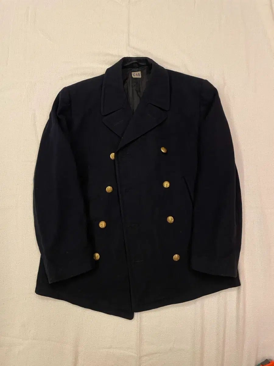 スウェーデン軍 オリジナル ピーコート loose 95 just 100