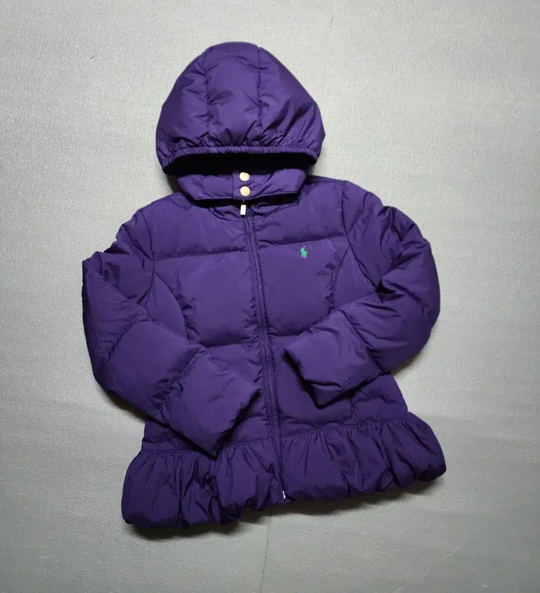 ポロラルフローレン パープル ダウン ジャケット アウター