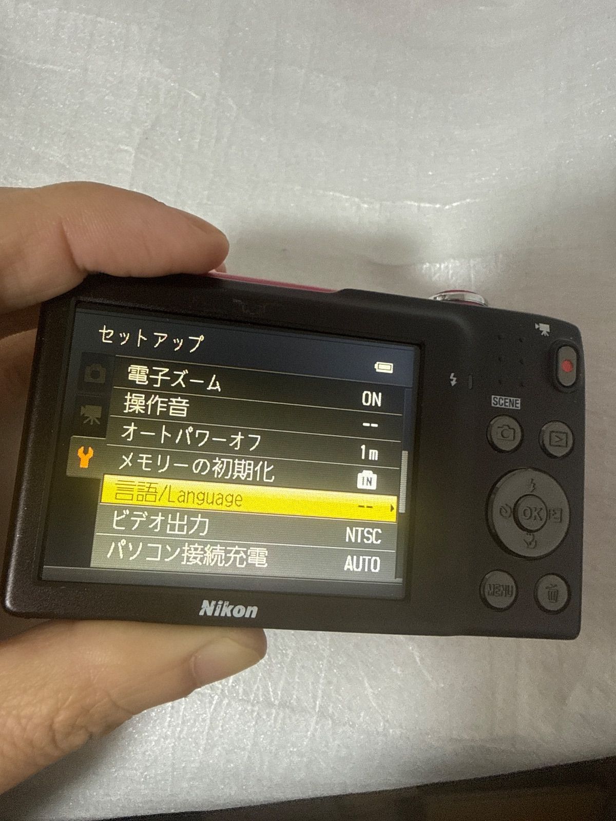 ❗️動作良好❗️デジカメ 本体 Nikon Coolpix S3300 - メルカリ