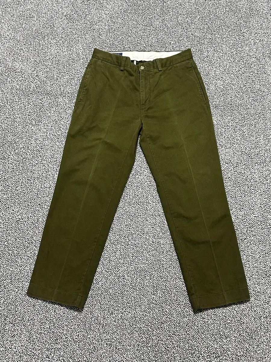 ポロ メンズ32 オリーブ色 ズボン パンツ