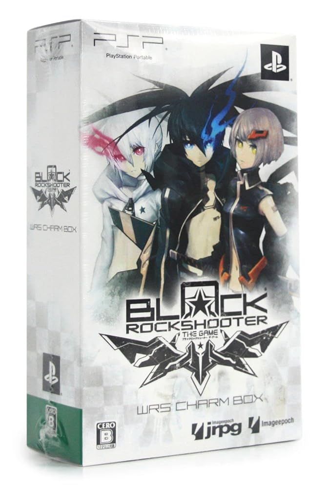 【匿名配送・未開封】PSP ブラック★ロックシューター THE GAME限定版 ブラック☆ロックシューターTHE GAME WRSチャームBOX』初回限定版