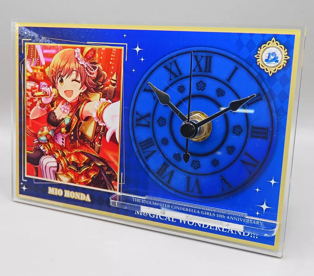中古】置き時計・壁掛け時計 本田未央 公式アクリルクロック(M＠GICAL