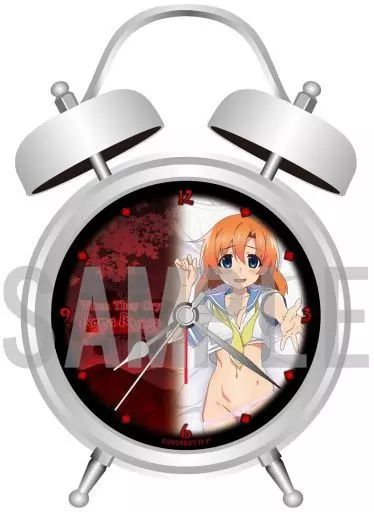 置き時計 壁掛け時計 竜宮レナの音声入り目覚まし時計 ひぐらしのなく頃に 業