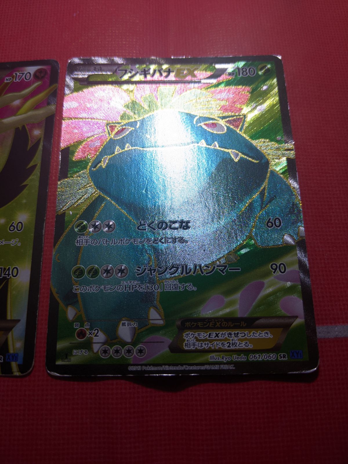 ポケモンカード フシギバナEX 061/060 SR ゼルネアスEX 063/060 SR XY1