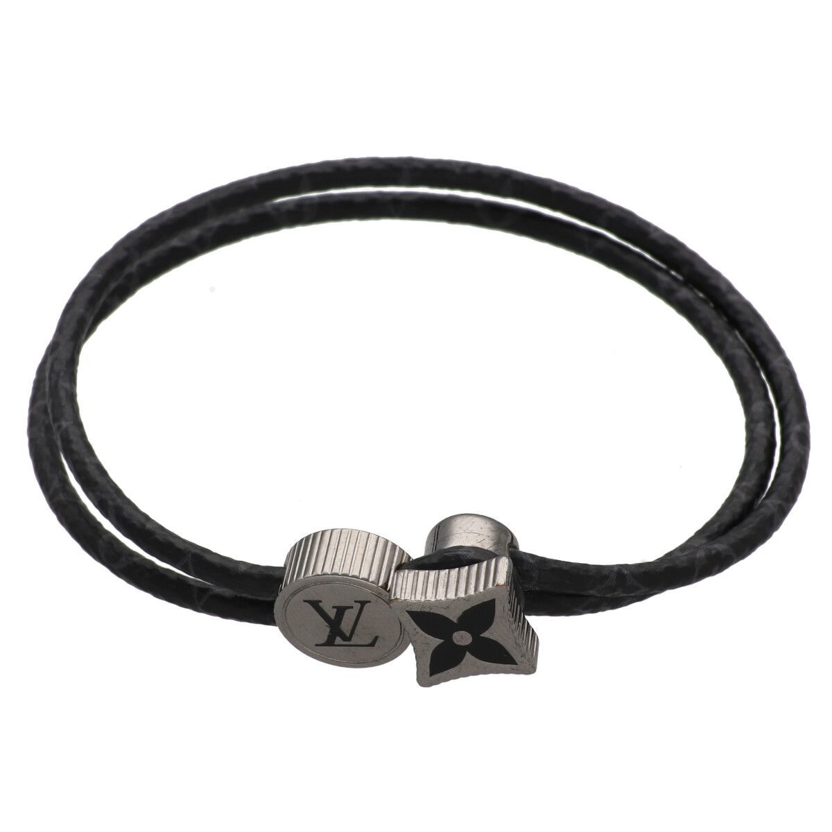 LOUIS VUITTON ルイ ヴィトン ブレスレット･キャッチ イット ブレスレット M 8111 E ブラック YM