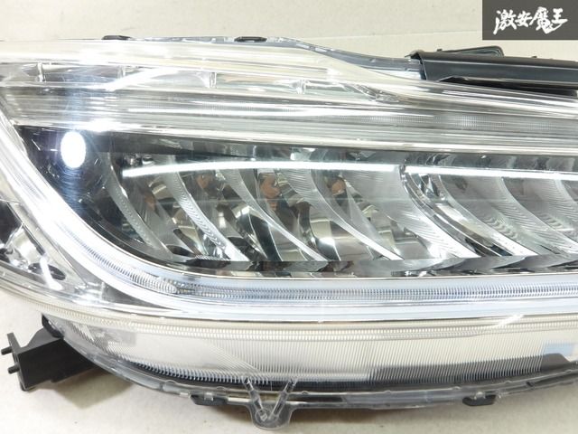 点灯OK!!】ホンダ 純正 CR7 アコード 後期 LED ヘッドライト ヘッド