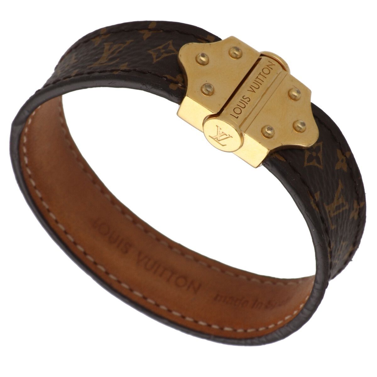 中古】 LOUIS VUITTON ルイ・ヴィトン ブレスレット・キャッチ イット