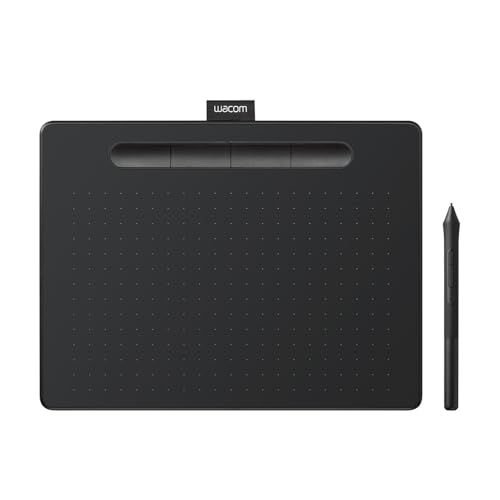ストア モデル Wacom Intuos Medium ベーシック CTL-6100 K 2 ワコム ペンタブレット 板タブ お絵かきソフトウェア付き 黒 Androidにも対応p