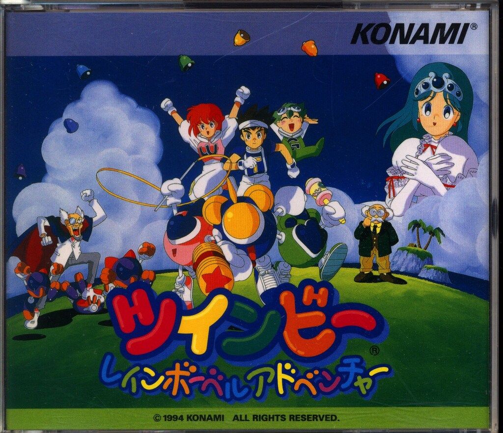 ゲームCD ツインビー レインボーベルアドベンチャー - メルカリ