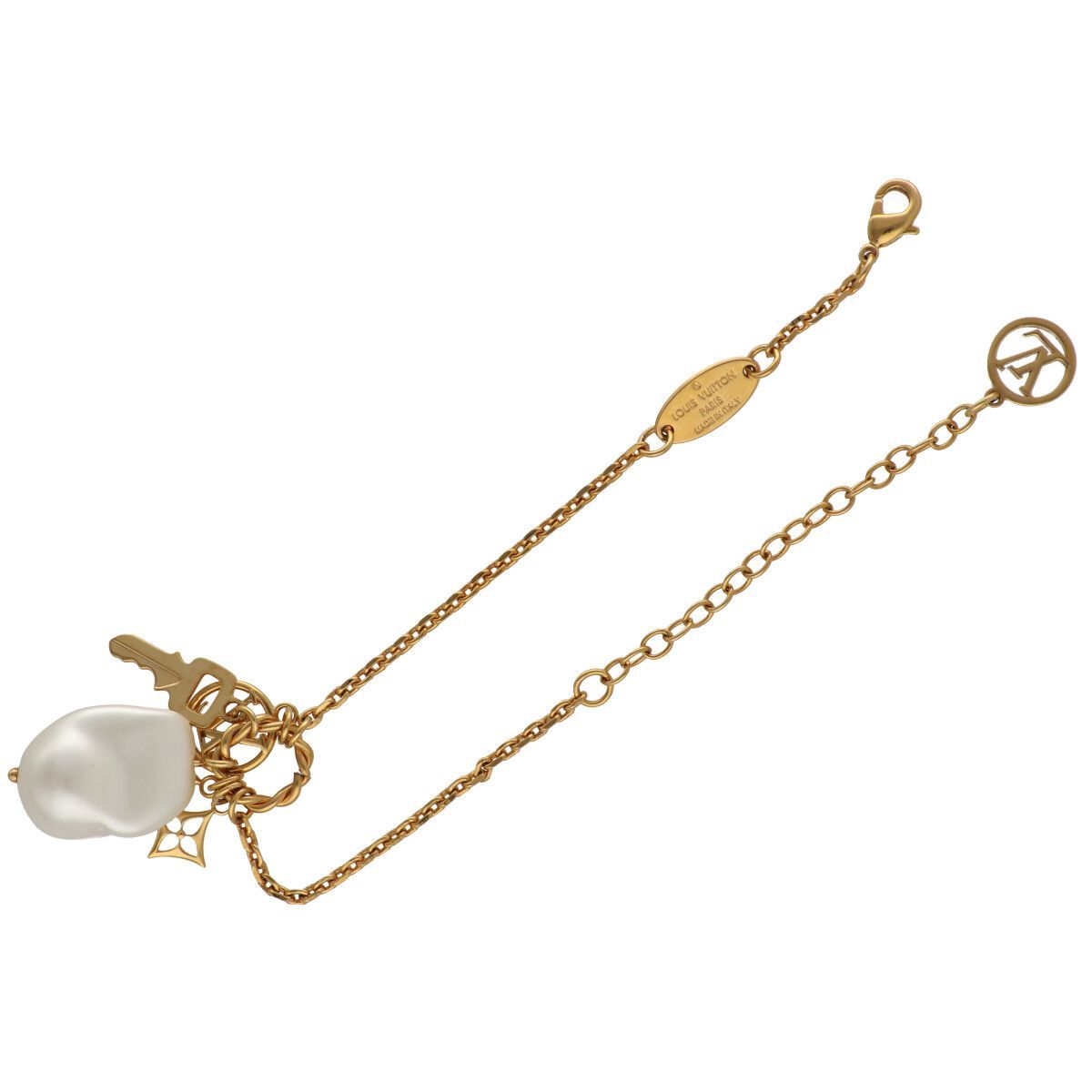 LOUIS VUITTON ルイ ヴィトン ブラスレ トゥギャザー ブレスレット M 00375 ゴールド YM