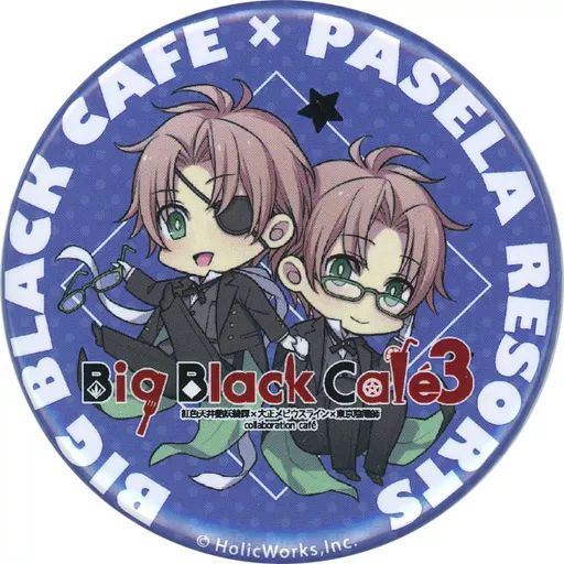 中古】バッジ・ピンズ 伊勢馨＆伊勢薫 オリジナル缶バッジ 「紅色天井