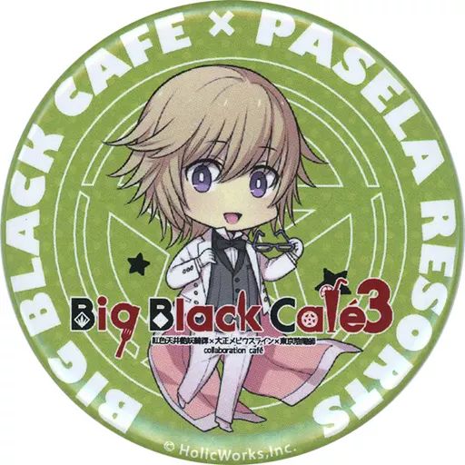 中古】バッジ・ピンズ 上大崎優 オリジナル缶バッジ 「紅色天井艶妖綺