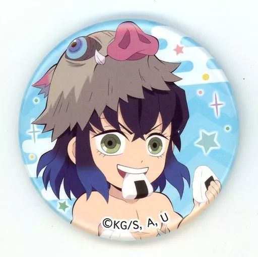 鬼滅の刃 天空への願い TOKYO SKYTREE トレーディング缶バッジ 中古】バッジ・ピンズ 嘴平伊之助 「鬼滅の刃 天空への願い TOKYO