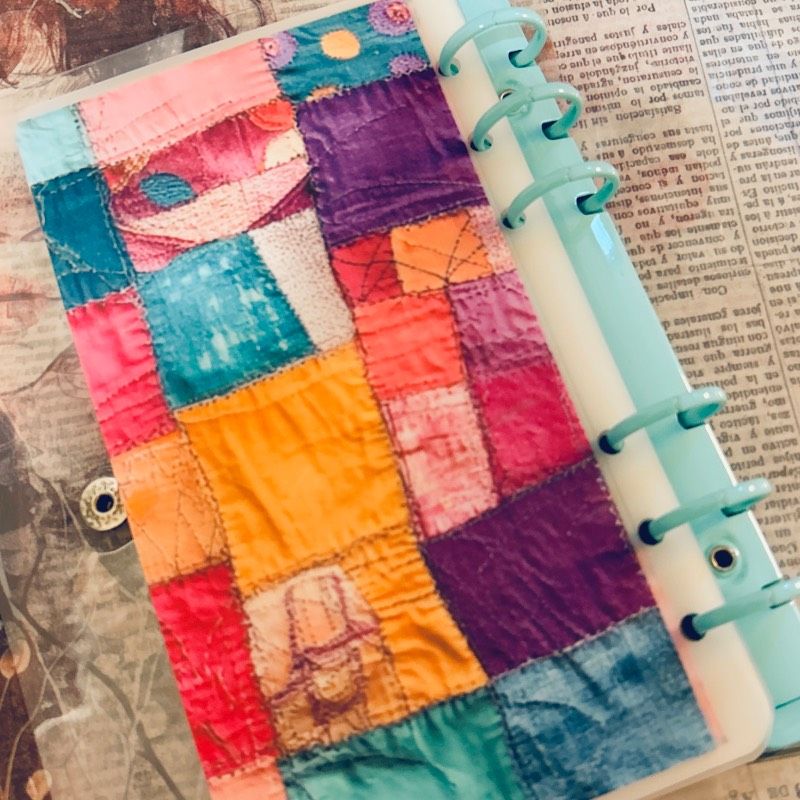 12月新作◎A6 savingリフィル ジャンクジャーナル 土台 レトロ パッチ