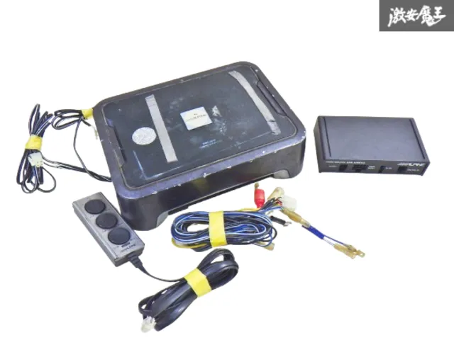 アルパイン ALPINE SWE-1500 パワード サブウーファー SWE-1500