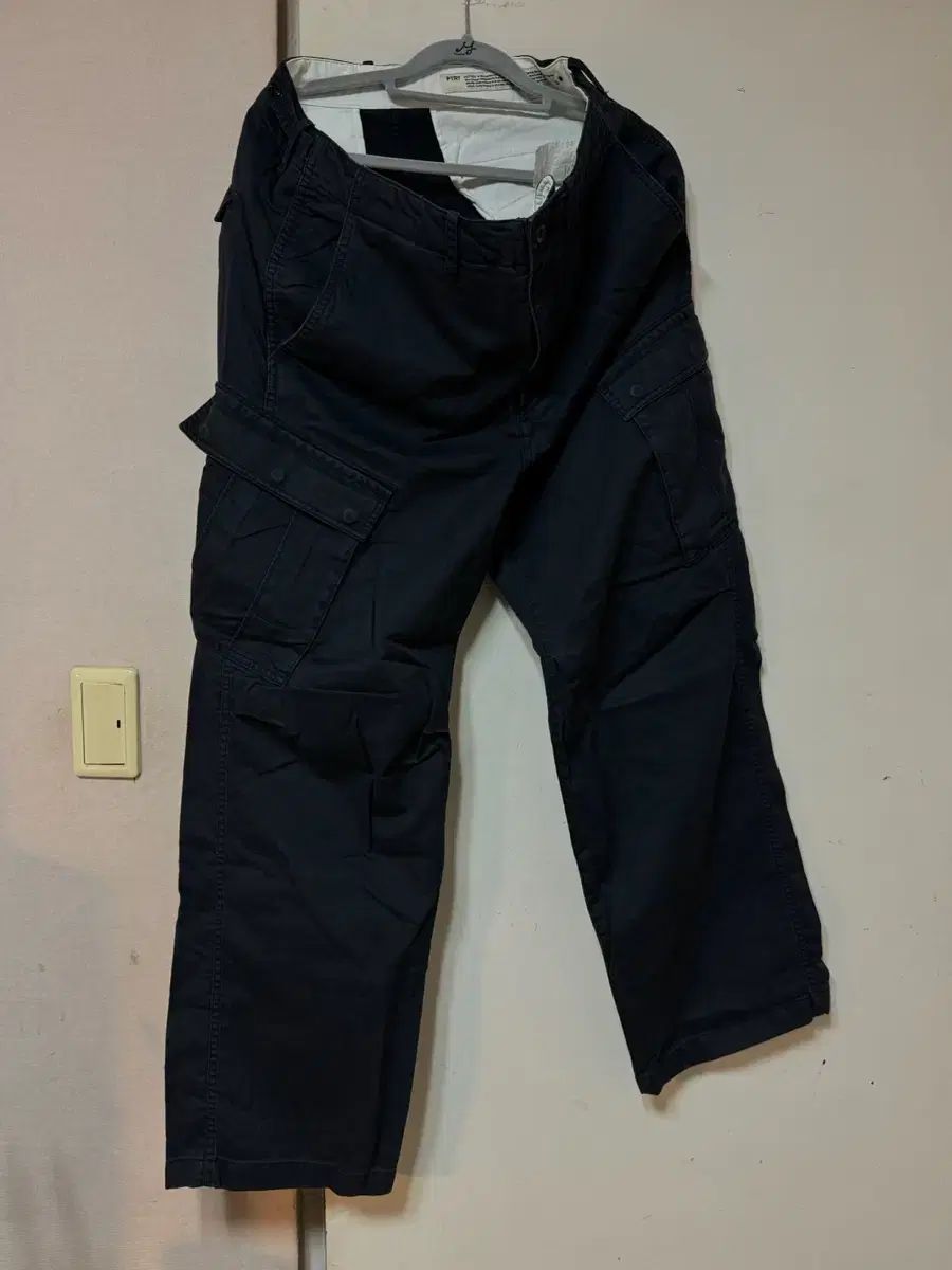 ポッタリー 24 ss ナイロン カーゴ パンツ