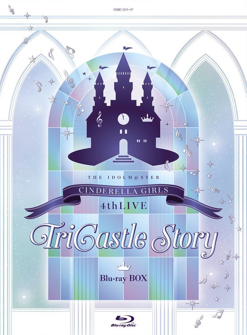 THE IDOLM STER GIRLS 4 thLIVE TriCastle Story 初回 生産 Blu ray BD