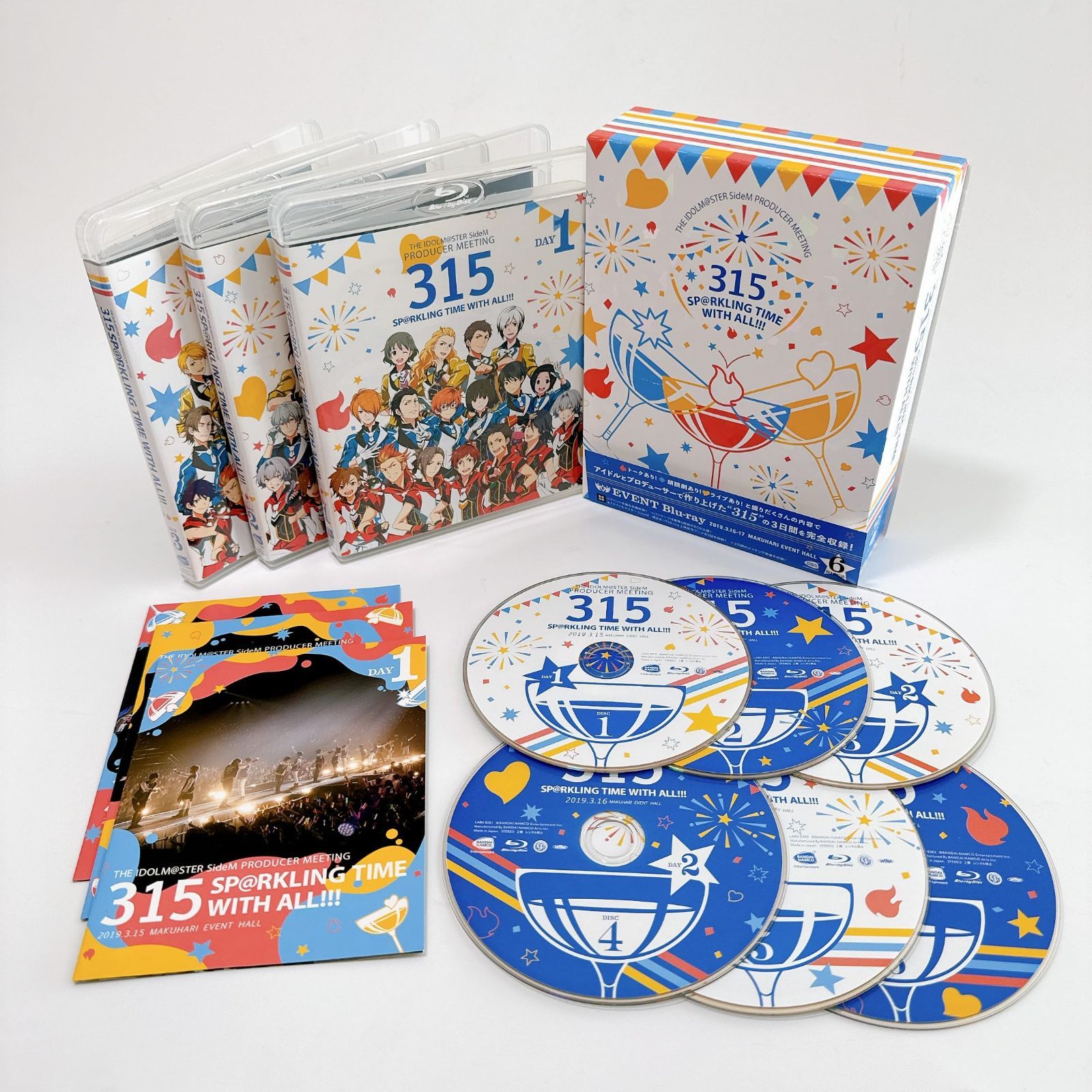 THE IDOLM STER SideM MEETING 315 SP RKLING TIME WITH ALL!!! EVENT Blu ray BD