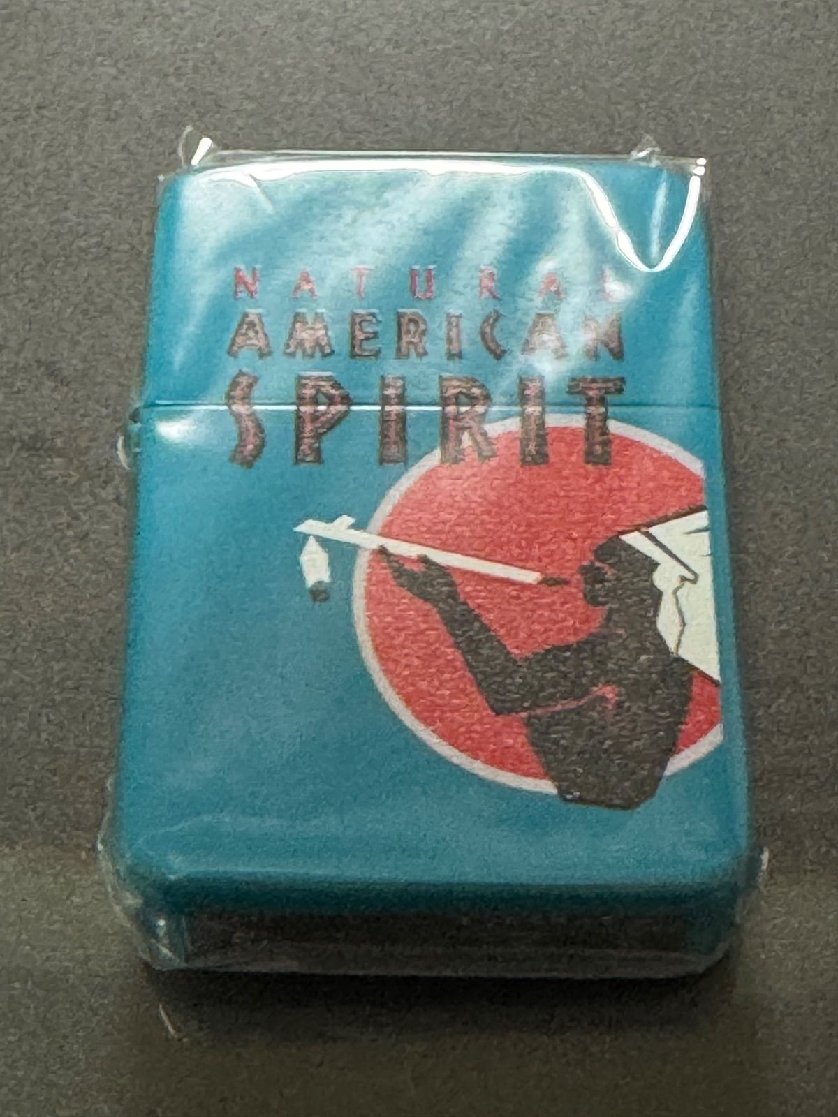 zippo アメリカンスピリット 1941 品 ターコイズ 2015年製 NATURAL AMERICAN SPIRIT