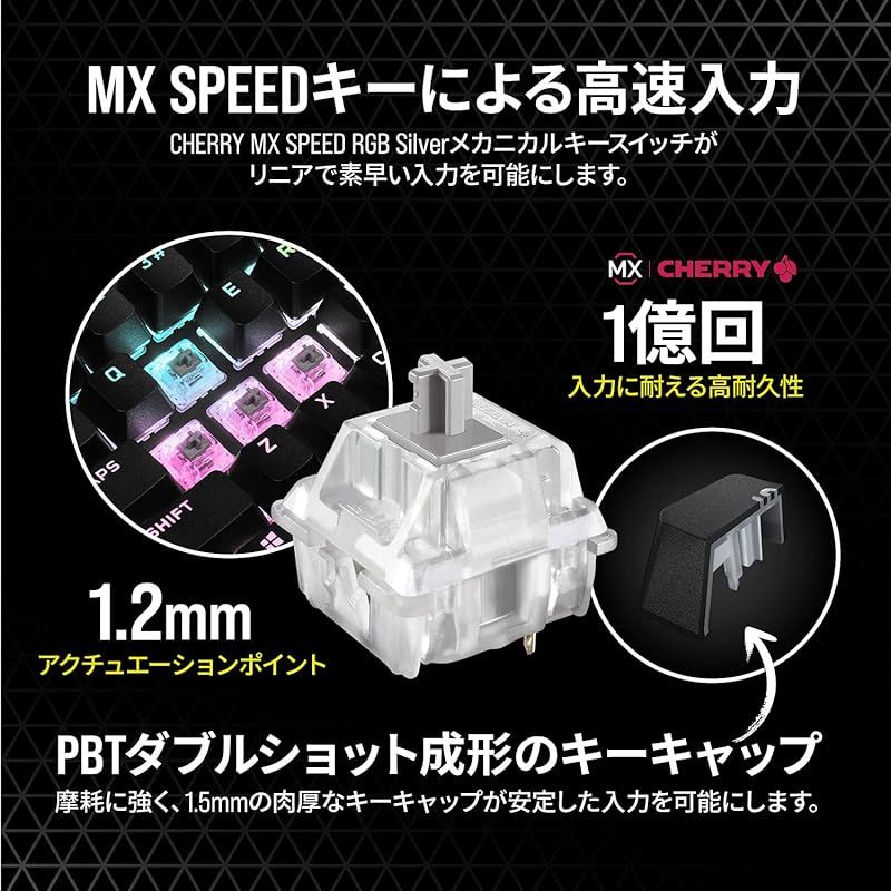  CORSAIR K 65 RGB MINI CherryMX SPEED 日本レイアウト ゲーミングキーボード CH 9194014 JP 周辺機器 Wii
