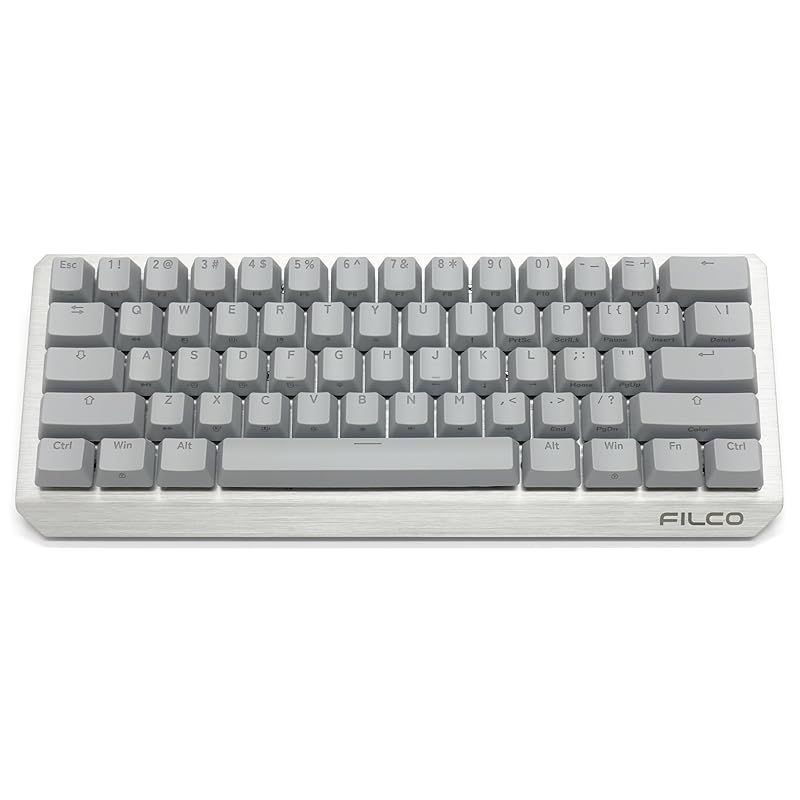 Majestouch LUCE 60 英語配列 CHERRY MX 2 A RGB赤軸 61キー ゲーミングキーボード メカニカル ホットスワップ RGB発光LEDバックライト付き USB有線高速反応 60％キーボード US ASCII