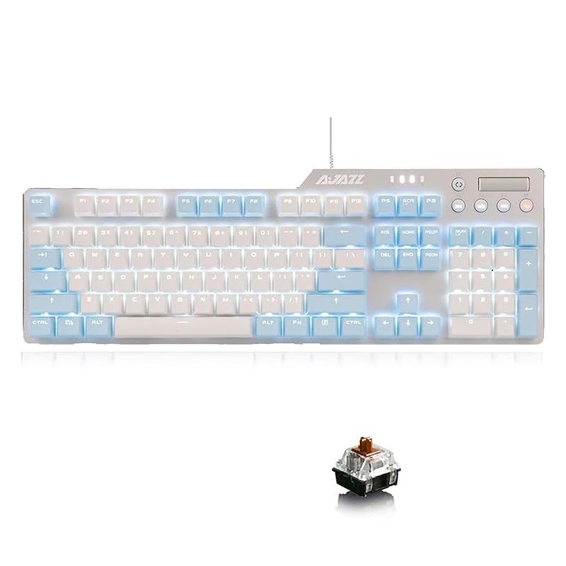 Ajazz AK35i メカニカルキーボード 美しい有線ゲーミングキーボード