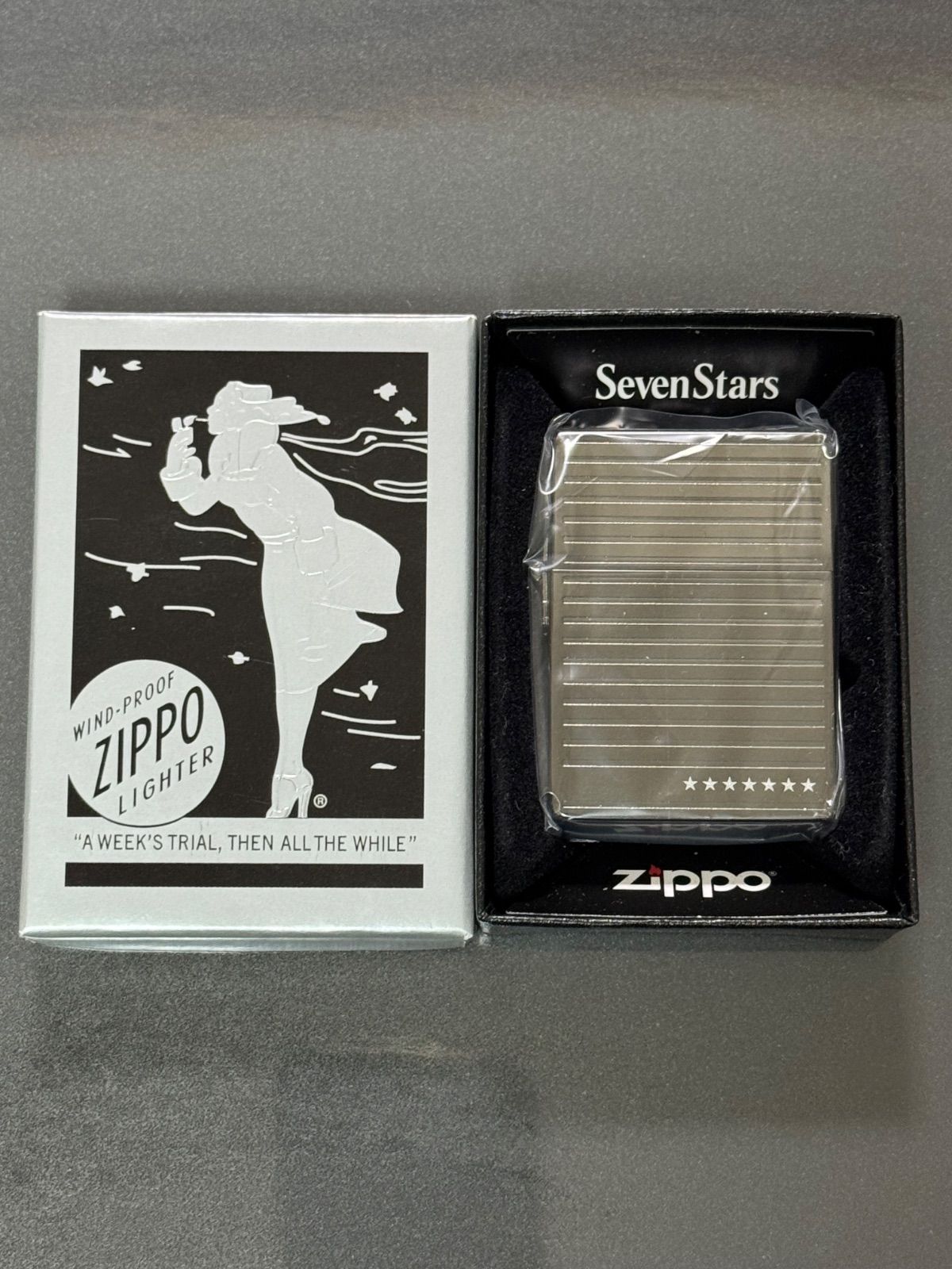 zippo セブンスター 1935レプリカ 限定品 Seven Stars 2012年製 七連星